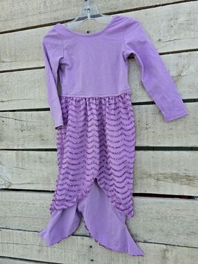 Siaomimi Lilac Sequin Mermaid Dress Costume